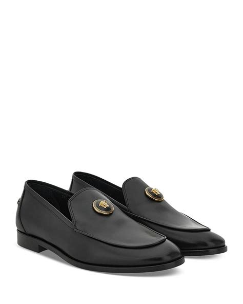 versace medusa head loafers|Versace slip on.